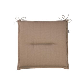 LIVARNO home Sitzkissen »Houston«, 45 x 48 x 5 cm (Beige) - B-Ware neuwertig