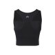 CRIVIT Damen Sportbustier, Light-Level, schnelltrocknend (Schwarz, S(36/38)) - B-Ware neuwertig