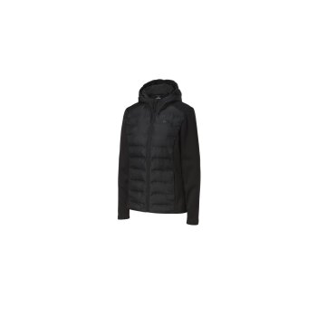CRIVIT Damen Hybridjacke, wasserabweisendes Obermaterial (Schwarz, S(36/38)) - B-Ware neuwertig