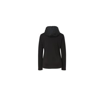 CRIVIT Damen Hybridjacke, wasserabweisendes Obermaterial (Schwarz, S(36/38)) - B-Ware neuwertig
