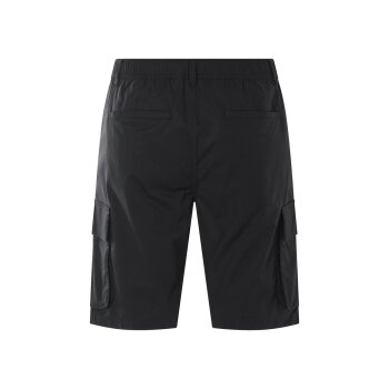 LIVERGY® Herren Lightweight-Cargo-Shorts, mit Druckknopfverschluss (Schwarz, XL (56/58)) - B-Ware neuwertig