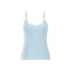 esmara® Damen Shorty Pointelle-Pyjama, mit Kräuselkante am Bein (Blau, S (36/38)) - B-Ware neuwertig