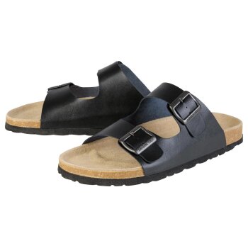 LIVERGY® Herren Pantoletten mit Lederdecksohle - B-Ware