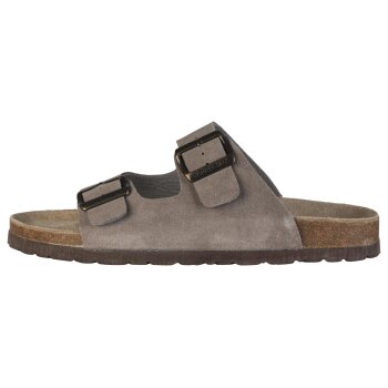 LIVERGY® Herren Pantoletten mit Lederdecksohle - B-Ware