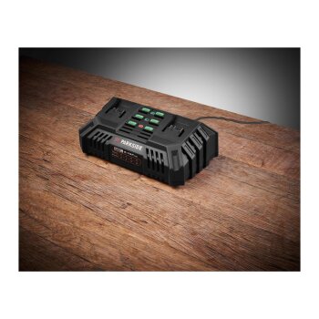PARKSIDE® 20 V Akku-Doppelladegerät »PDSLG 20 B1«, mit 3-stufiger Akku-Ladezustandsanzeige - B-Ware sehr gut