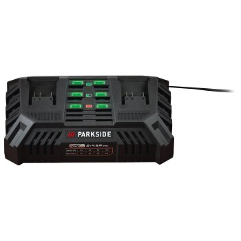 PARKSIDE® 20 V Akku-Doppelladegerät »PDSLG 20 B1«, mit 3-stufiger Akku-Ladezustandsanzeige - B-Ware sehr gut