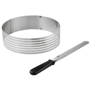 LIVARNO HOME Edelstahl-Küchenheber/Tortenboden-Schneidhilfe, spülmaschinengeeignet (Kuchenschneidhilfe) - B-Ware neuwertig