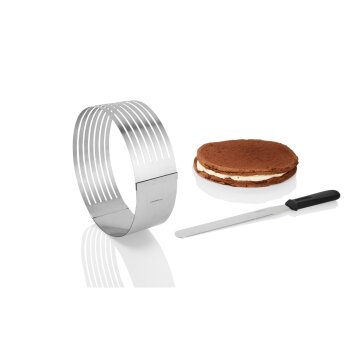 LIVARNO HOME Edelstahl-Küchenheber/Tortenboden-Schneidhilfe, spülmaschinengeeignet (Kuchenschneidhilfe) - B-Ware neuwertig