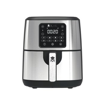 Masterpro Heißluftfritteuse, 4 l, 1500 W, silber -...