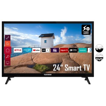 TELEFUNKEN Fernseher Smart TV, Triple-Tuner, Smart TV,...