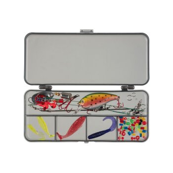 CRIVIT Spinnangel-Set / Grundangel-/Feederangel-Set mit Tragetasche (Forelle/Barsch Spin 210) - B-Ware neuwertig