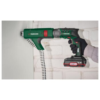 PARKSIDE® 20 V Akku-Trockenbauschrauber PTBSA 20-Li A1, mit Akku und Ladegerät - B-Ware sehr gut