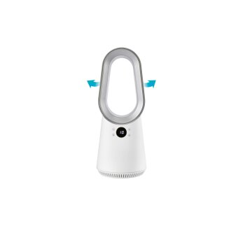 SILVERCREST® Rotorloser Tischventilator SRV 24 A1, weiß - B-Ware neuwertig