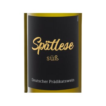 Spätlese Deutscher Prädikatswein Rheinhessen...