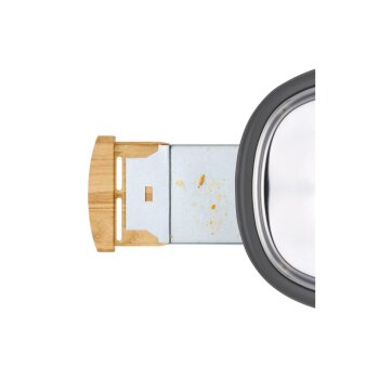 SILVERCREST® KITCHEN TOOLS Doppelschlitz-Toaster »STH 900 B2«, mit Elementen in Holzoptik (Grau) - B-Ware sehr gut