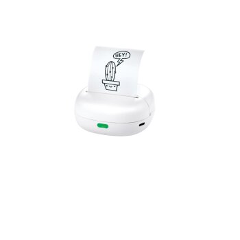 SILVERCREST® Mini-Pocket-Printer, inkl. 7,8-m-Papierrolle - B-Ware neuwertig