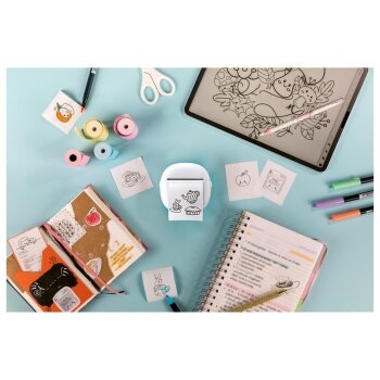 SILVERCREST® Mini-Pocket-Printer, inkl. 7,8-m-Papierrolle - B-Ware neuwertig