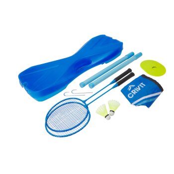 CRIVIT Badminton Komplett-Set, für bis zu zwei...