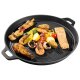 GRILLMEISTER Grillplatte/ Grillpfanne Gusseisen (Grillpfanne) - B-Ware neuwertig
