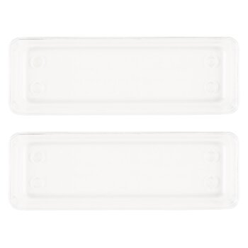 LIVARNO home Make-up-Organizer-Set, individuell zusammensteckbar (13-teilig transparent) - B-Ware neuwertig