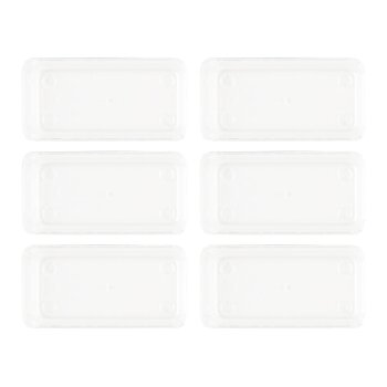 LIVARNO home Make-up-Organizer-Set, individuell zusammensteckbar (13-teilig transparent) - B-Ware neuwertig