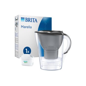 Brita Wasserfilter Kanne Marella graphit - B-Ware neuwertig
