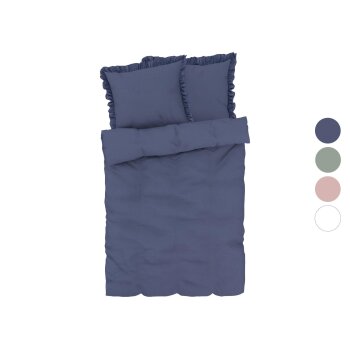 LIVARNO home Edel-Renforcé-Bettwäsche, 155 x...