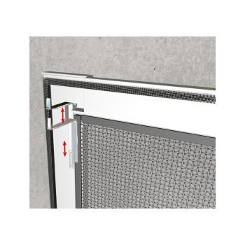 LIVARNO home Insektenschutz, für Fenster, 100 x 120 cm, weiß - B-Ware neuwertig