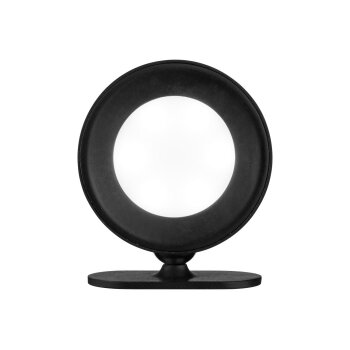 LIVARNO home Akku-LED-Wandleuchte, 3-stufig einstellbare Helligkeit (Rund, Schwarz) - B-Ware neuwertig