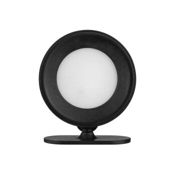 LIVARNO home Akku-LED-Wandleuchte, 3-stufig einstellbare Helligkeit (Rund, Schwarz) - B-Ware neuwertig