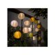 LIVARNO home LED-Sommerlichterkette XXL, für stimmungsvolle Beleuchtung (Lampion, grün/weiß/gelb) - B-Ware neuwertig