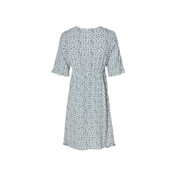 esmara® Umstandskleid mit Gummizug in der Taille (Hellblau, 40) - B-Ware neuwertig