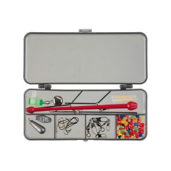 CRIVIT Spinnangel-Set / Grundangel-/Feederangel-Set mit Tragetasche (Grund/Feeder 300) - B-Ware neuwertig