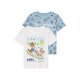 Kleinkinder T-Shirt, 2 Stück, aus reiner Baumwolle (Paw patrol, 122/128) - B-Ware neuwertig