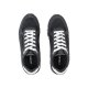 LIVERGY® Herren Sneaker mit textiler Innenausstattung (Schwarz/weiß, 43) - B-Ware neuwertig