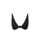 CRIVIT Damen Bikini-Oberteil mit herausnehmbaren Pads (Schwarz, 40) - B-Ware neuwertig