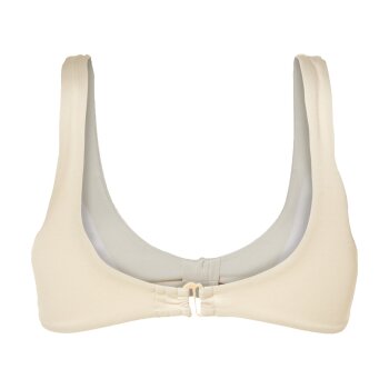 esmara® Damen Bikini-Oberteil, pflegeleichte Qualität (Creme, 36) - B-Ware neuwertig