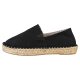 esmara® Damen Espadrilles, hoher Baumwollanteil (Schwarz, 38) - B-Ware neuwertig