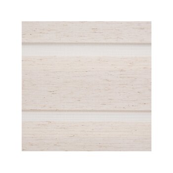 Lichtblick Klemmfix Duo-Rollo, Sonnen- und Sichtschutz, Lichtregulierung, ohne Bohren, Natur, 120 cm, 150 cm - B-Ware neuwertig