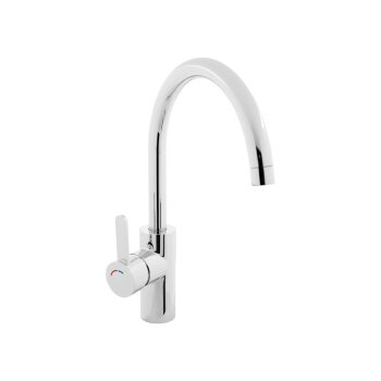 LIVARNO home Küchenarmatur, rund, chrom - B-Ware...