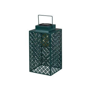 LIVARNO home LED-Solar-Laterne, mit Vorrichtung zum Aufhängen (Grün) - B-Ware sehr gut