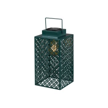 LIVARNO home LED-Solar-Laterne, mit Vorrichtung zum Aufhängen (Grün) - B-Ware sehr gut