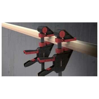 PARKSIDE PERFORMANCE® Einhandzwingen-Set / Einhandzwinge, mit rutschfestem Griff (Einhandzwinge 550mm, 2tlg) - B-Ware gut