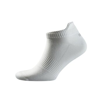 CRIVIT Herren Sport-Sneakersocken, 5 Paar, mit Fersenlasche (weiß/schwarz, 43-46) - B-Ware neuwertig