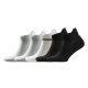 CRIVIT Herren Sport-Sneakersocken, 5 Paar, mit Fersenlasche (weiß/schwarz, 43-46) - B-Ware neuwertig