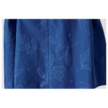 esmara® Damen-Kleid, aus Baumwolle, S, blau - B-Ware neuwertig