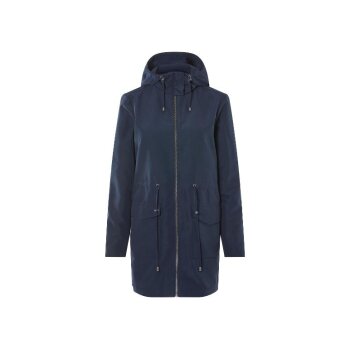 esmara® Damen-Parka, 38, blau - B-Ware neuwertig