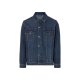 LIVERGY® Herren Jeansjacke aus reiner Baumwolle (mittelblau, L (52/54)) - B-Ware neuwertig