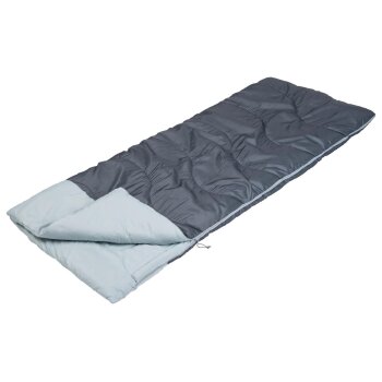 CRIVIT Deckenschlafsack, mit 2-Wege-Reißverschluss (Grau) - B-Ware sehr gut