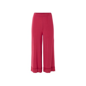 esmara® Damen Pyjama, mit überschnittenen Schultern (Rot, XS(32/34)) - B-Ware neuwertig